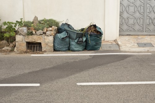Environmentally friendly disposal methods during flat clearance
