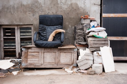 Clean and clutter-free space after furniture clearance