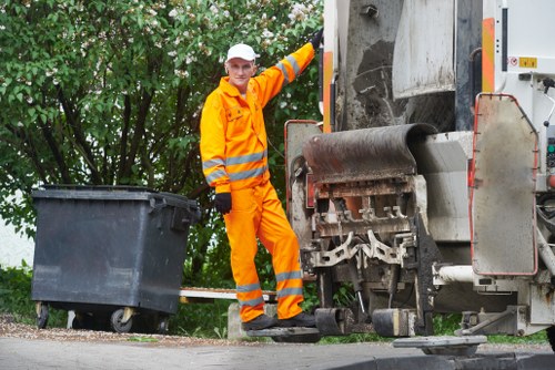 Experienced house clearance professionals at work